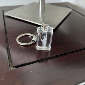Statue of Liberty Laser Crystal Glass Keychain, souvenir, gift, present, memorab
